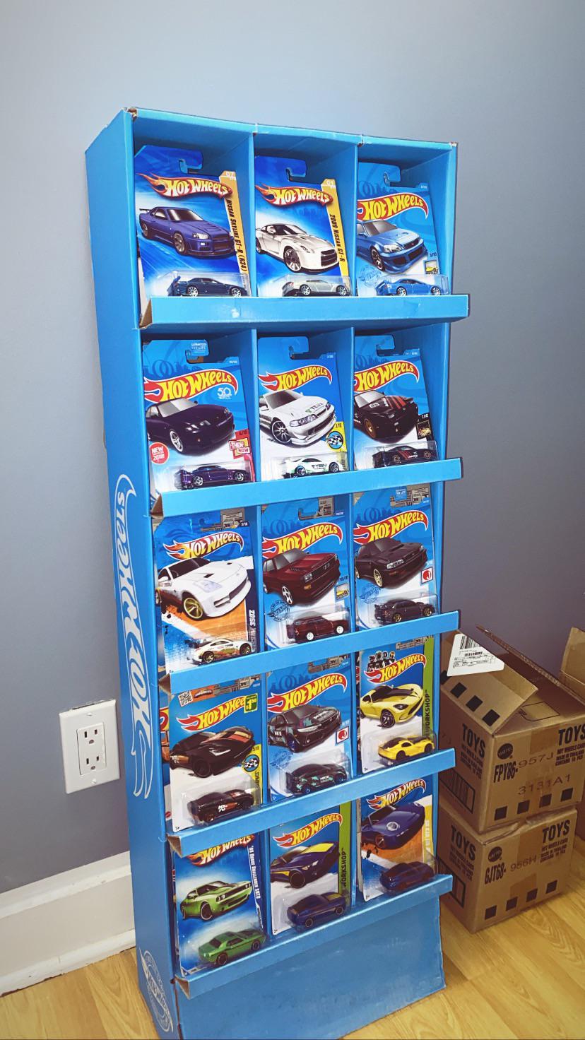 Hot Wheels Display