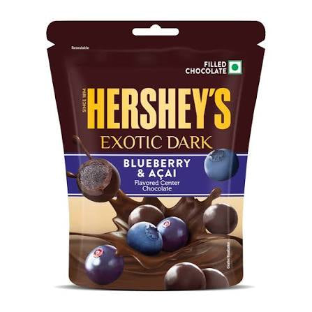HERSHEY'S EXOTIC DARK Blueberry & Acai Flavor