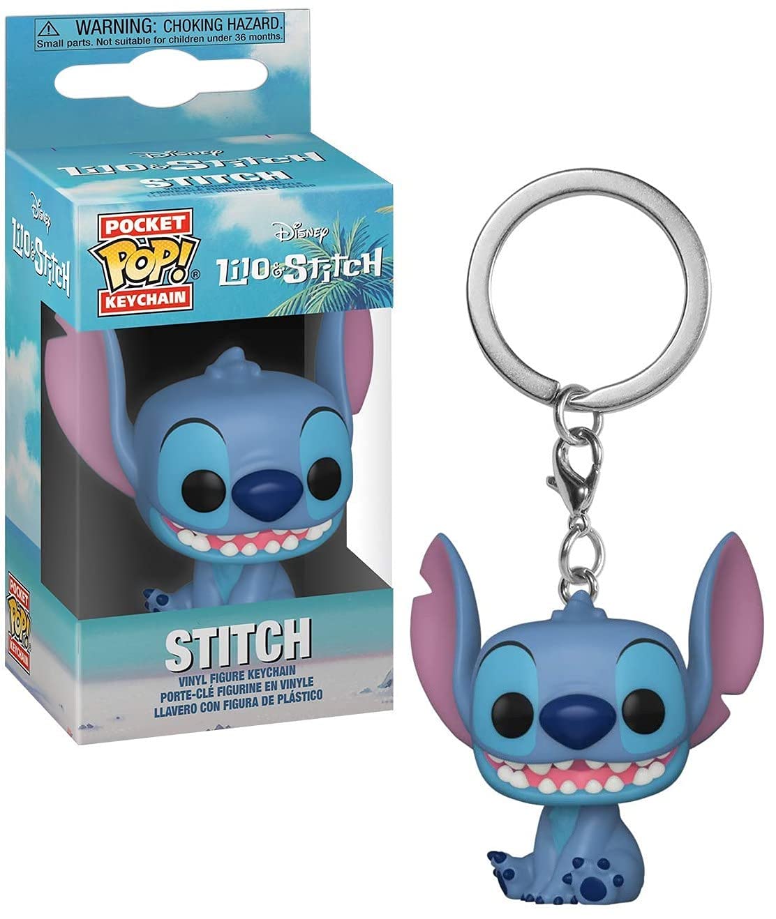 Pocket pop! Key funko Disney - Stitch - Disney: Lilo & Stitch Novelty Keyring - Collectable Mini Figure