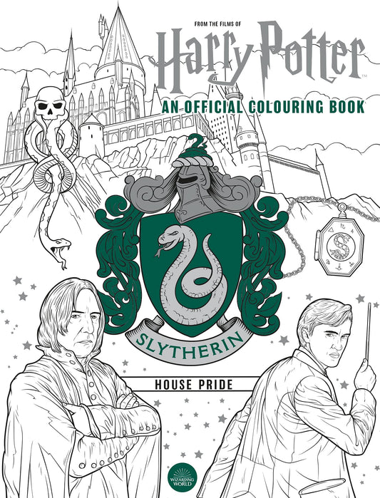 harry potter Slytherin house coloring book