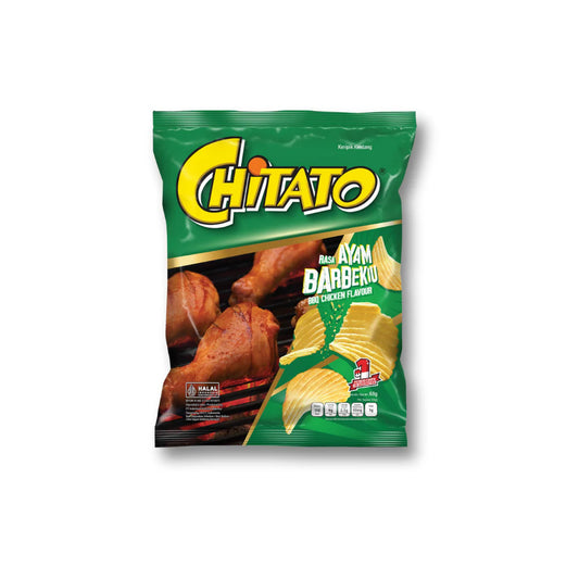 Chitato lite potato chips bbq chicken flavor