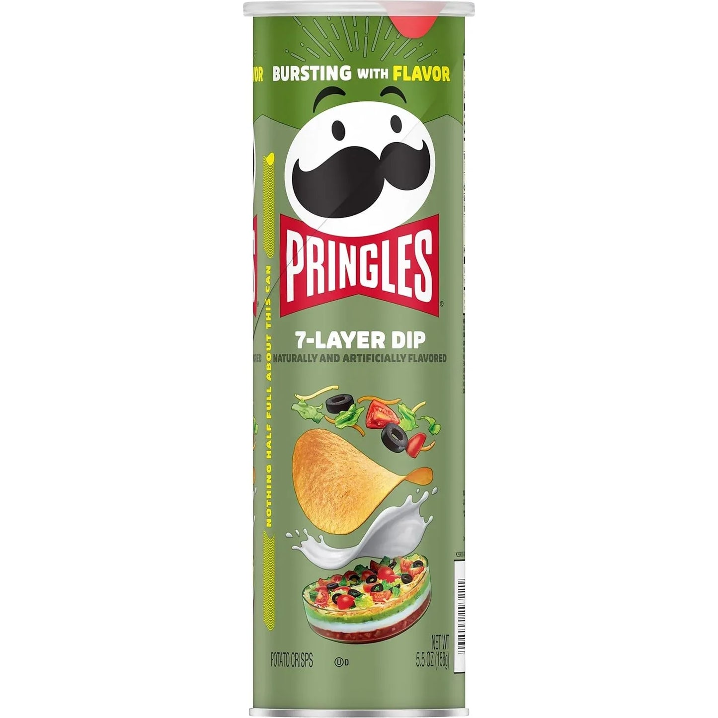 Pringles 7 layers dip flavour chips