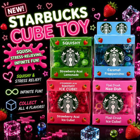 Needoh nice cube starbucks