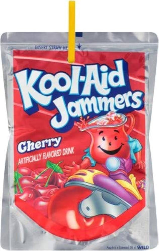 Kool aid jammers flavored water cherry