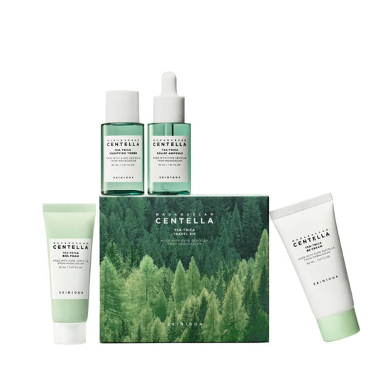 Madagascr centella tea trica travel kit khad
