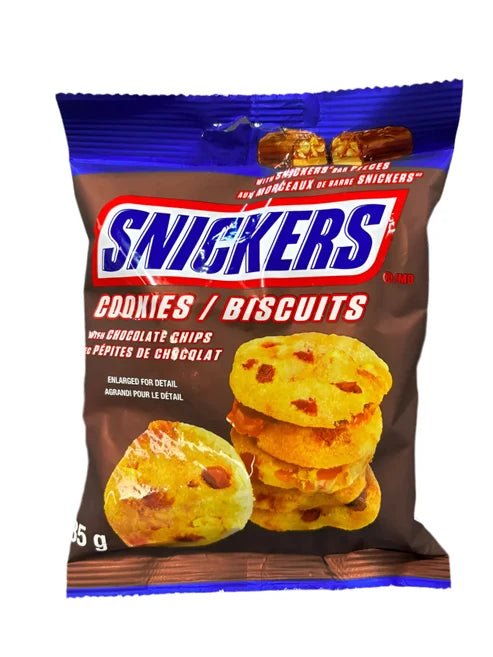 Snickers chocolate chip Cookies bag 85g