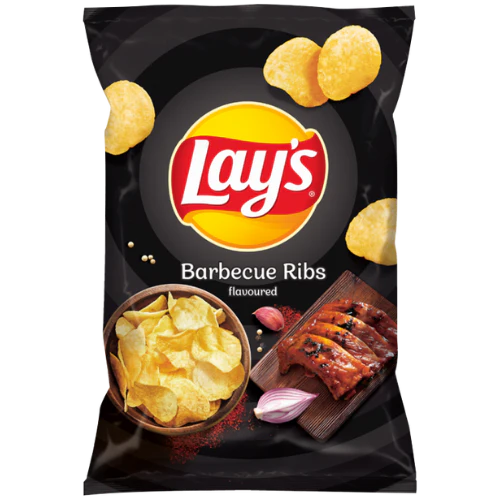 Lays barbecue ribs