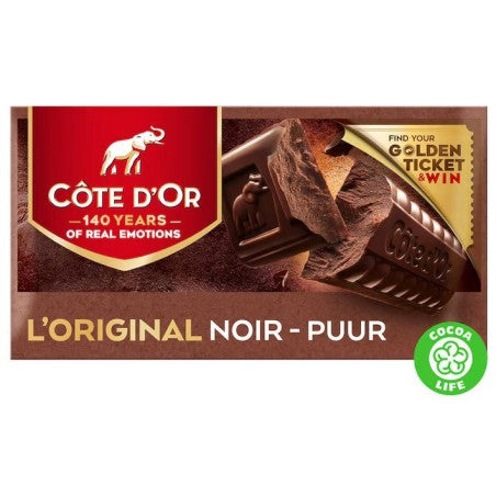 CÔTE D'OR original double dark chocolate 400g