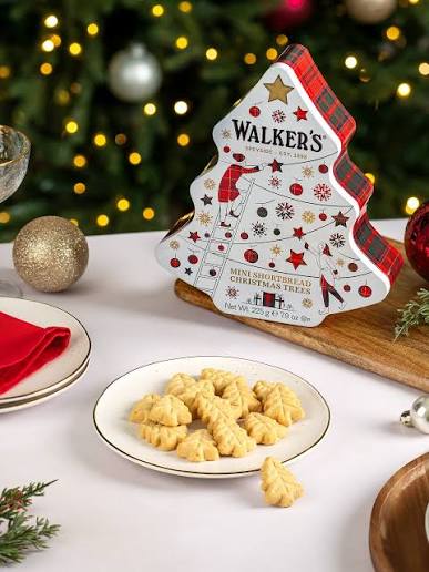 Walkers shortbread Christmas tree