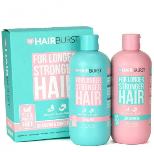 Hair burst for longer stronger hair shampoo and conditioner khad