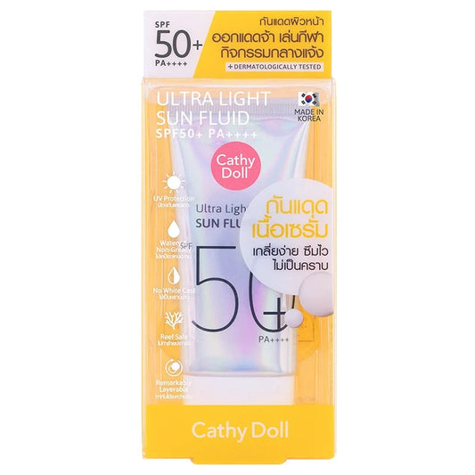 Cathy doll ultra light sun fluid spf50+ khad