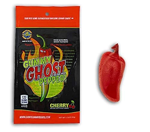 Gummy ghost pepper