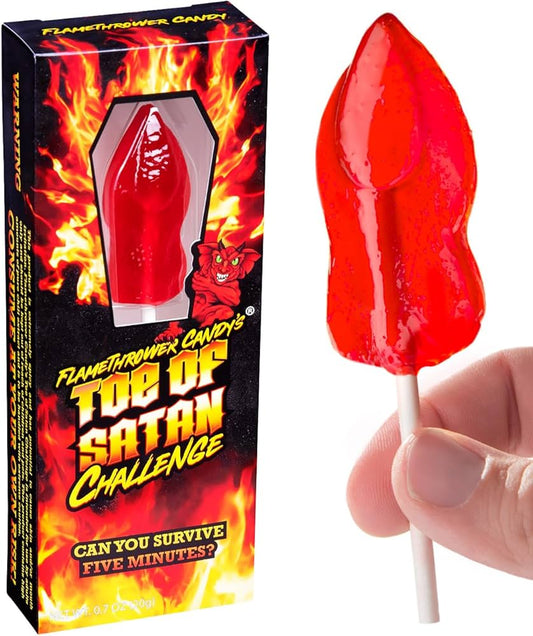 Toe of satan lolipop