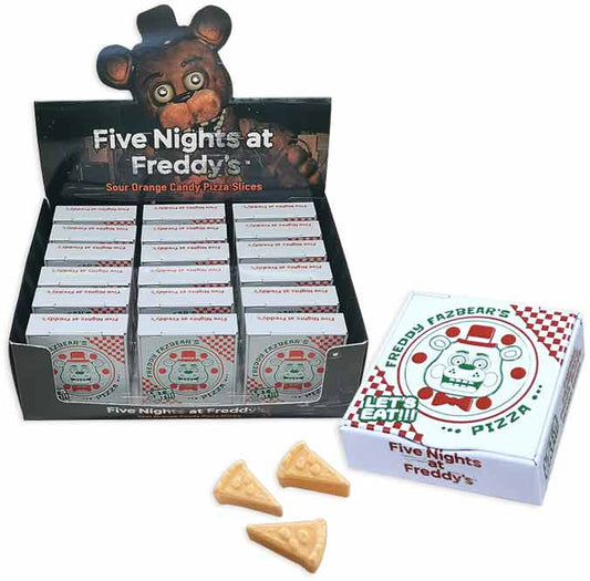 Five nights at freddy sour orange candy tin