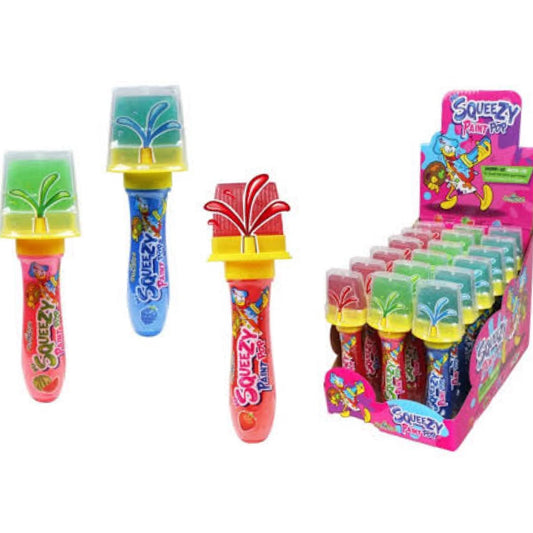 Squeezy paint pops