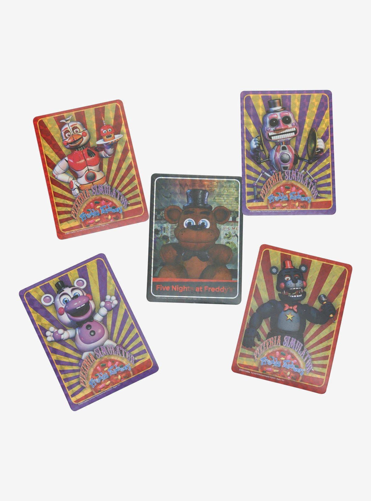 Five Nights at Freddy Trading Stickers Blind Pack