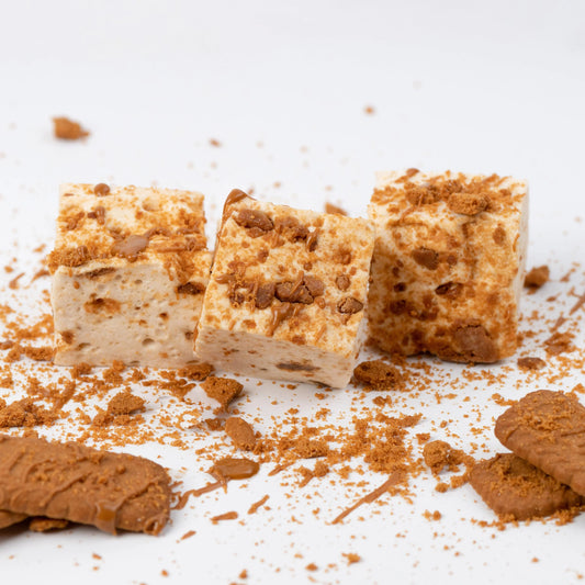 The marshmallow spot biscoff cupcake