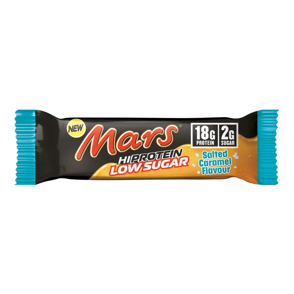 hi protein mars low suger salted caramel bar