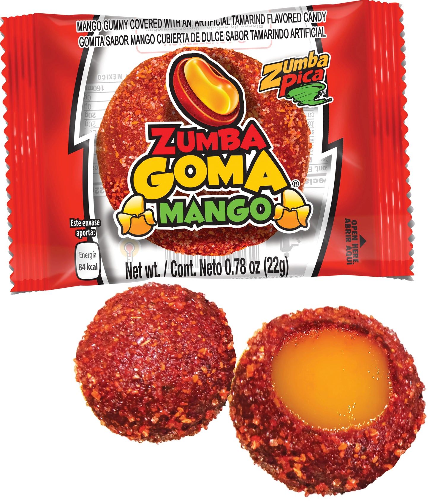 Zumba Pica Goma Mango