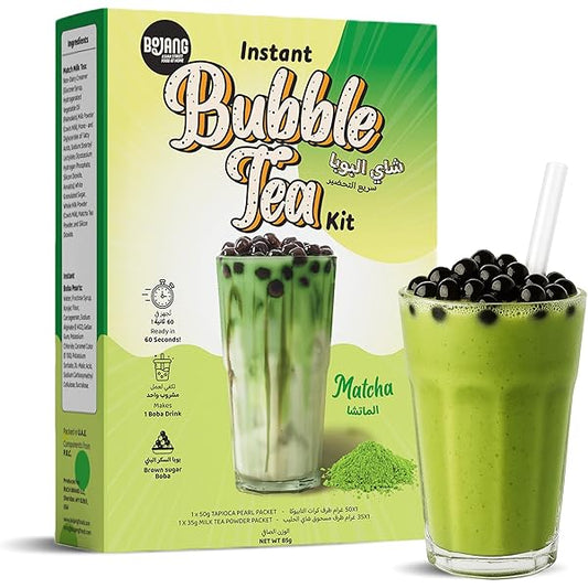 Bojang Instant bubble tea kit matcha
