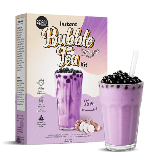 Bojang Instant bubble tea kit taro