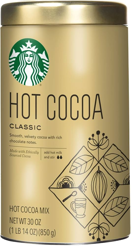 Starbucks hot cocoa tin 850g
