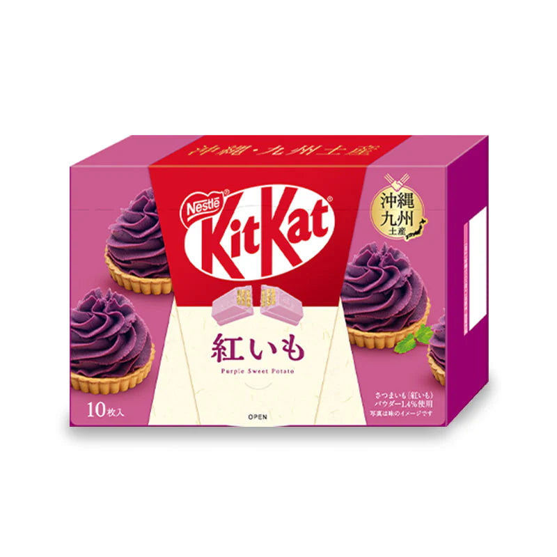 Kitkat purple sweet potato box japan 110g