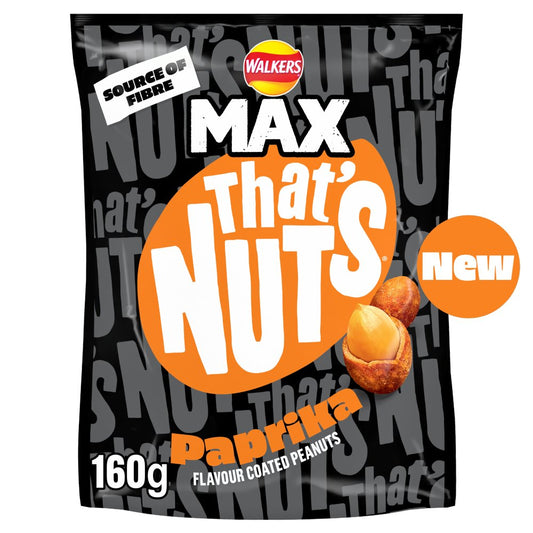 Walkers that nuts paprika coated peanuts