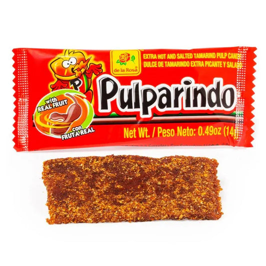De la Rosa Pulparindo extra hot and salty دي لا روزا بولباريندو حار جدًا ومالح