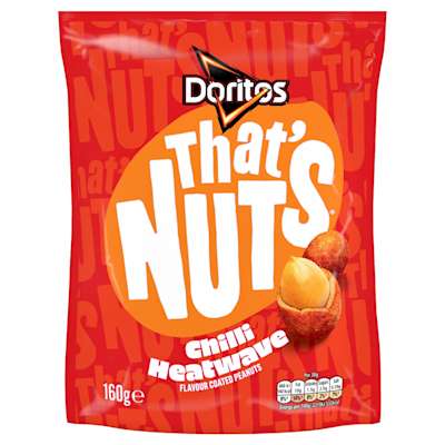 Doritos that nuts chilli hotwave coated peanuts