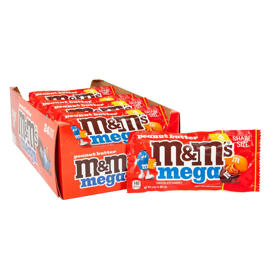M&ms mega peanut butter