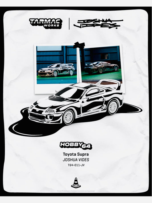 Tarmac Works Hobby 64 Toyota Supra Designed by Joshua Vides