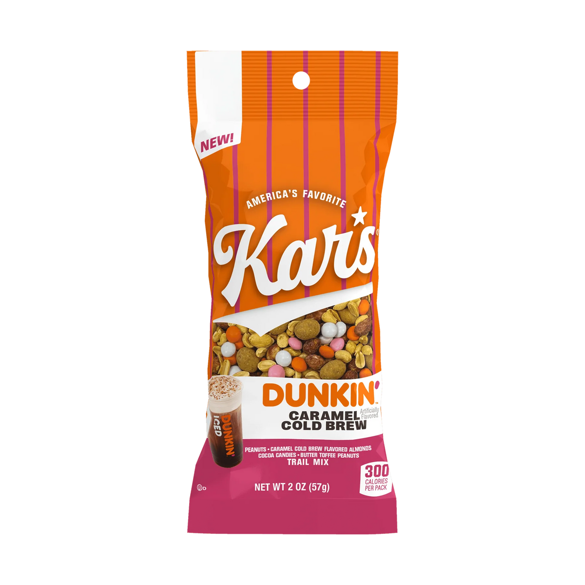 Kar's Nuts - DUNKIN'™ Caramel Cold Brew 2 oz