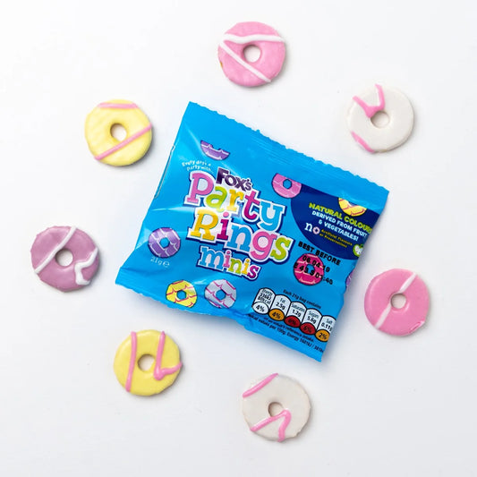 Fox party rings minis biscuit mini bag