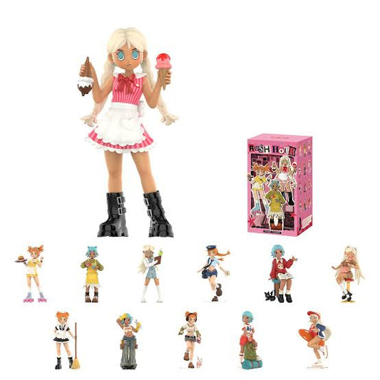 Pop mart peach riot rush hour blind box