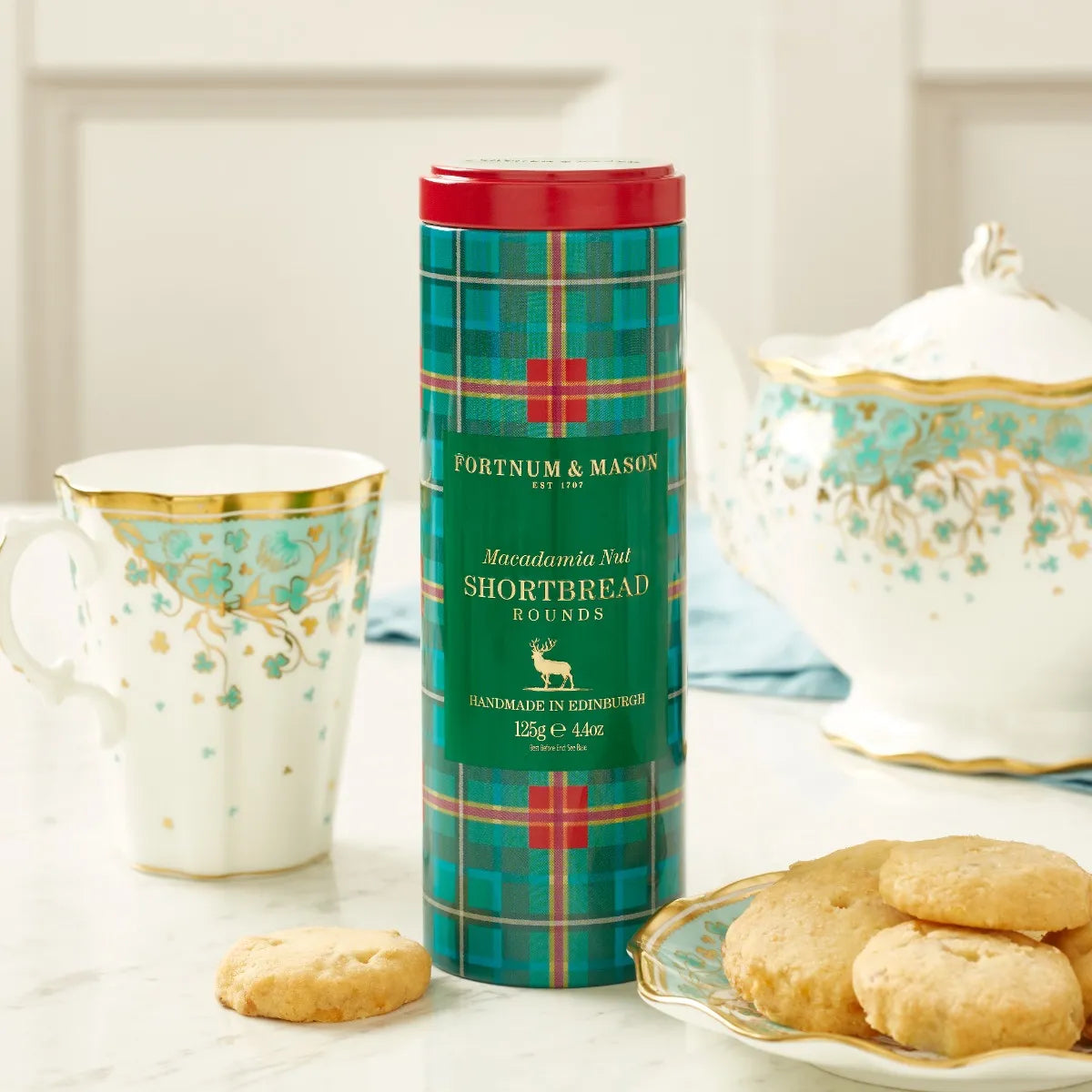 Fortnum & mason  macadamia nut shortbread