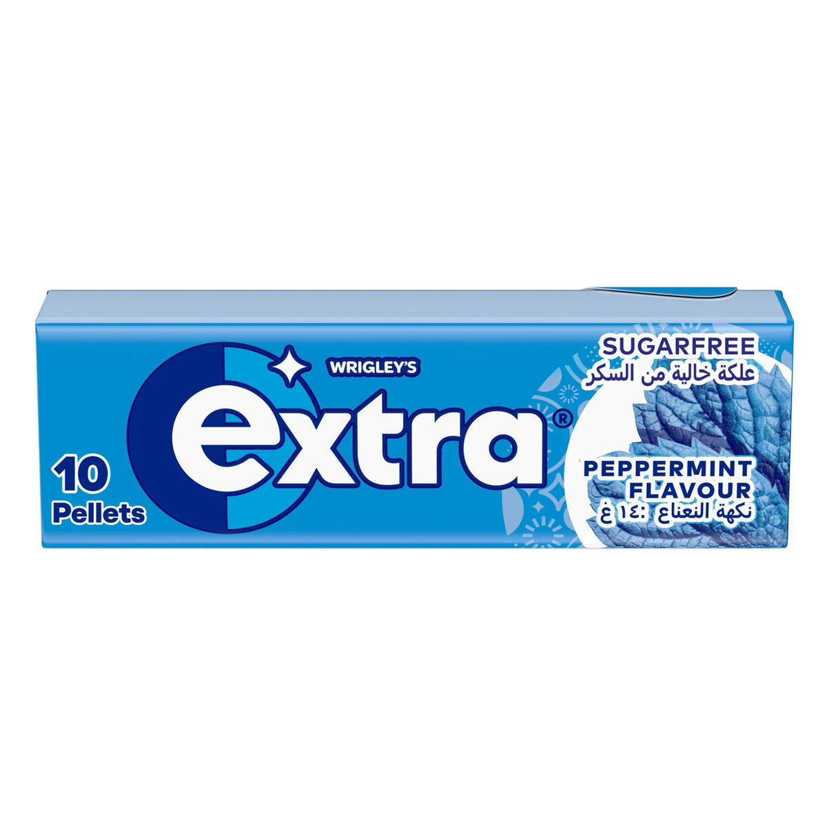 Extra suger free chewing gum peppermint flavor