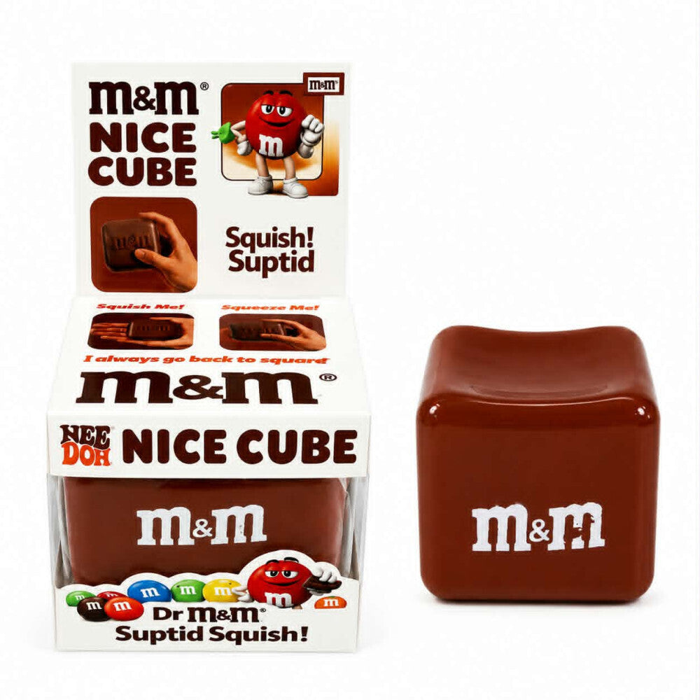 Needoh nice cube dr m&ms suptid squish squishy