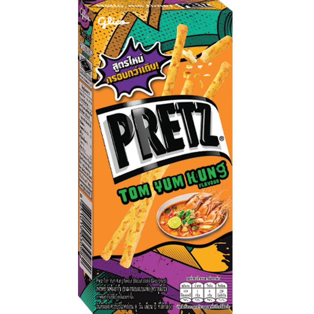 Glico Pretz tom yum kung