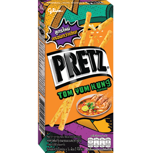 Glico Pretz tom yum kung