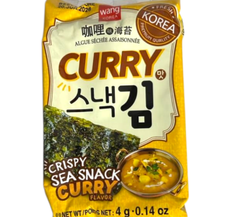 Wang crispy seaweed curry كاري الأعشاب البحرية المقرمش من وانغ