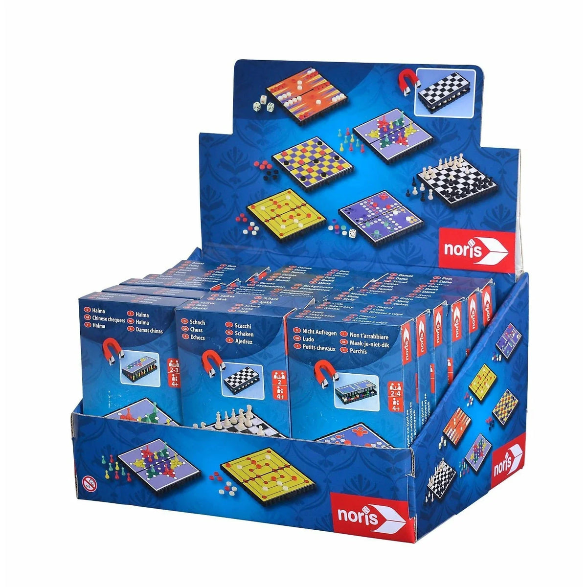 NORIS - MAGNET-TRAVEL GAMES 6-ASS.