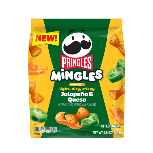 Pringles Mingles jalapeno برينجلز مينجلز هالبينو