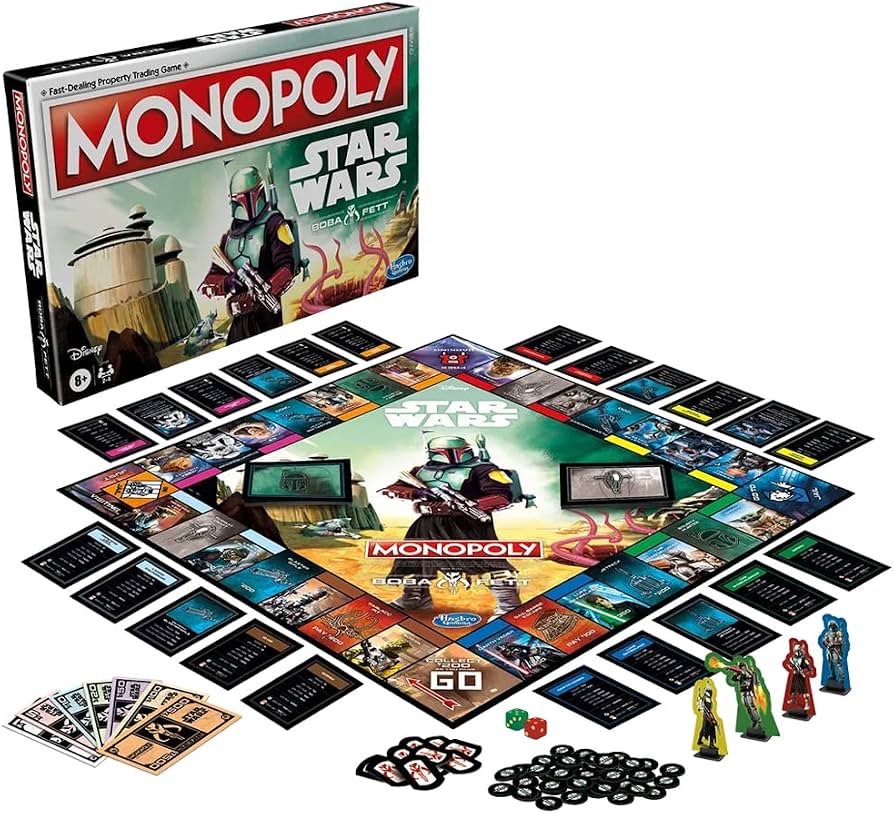 MONOPOLY star wars BOBA FETT