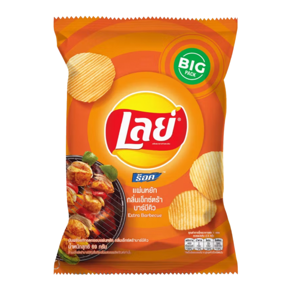 lays thailand big pack extra bbq