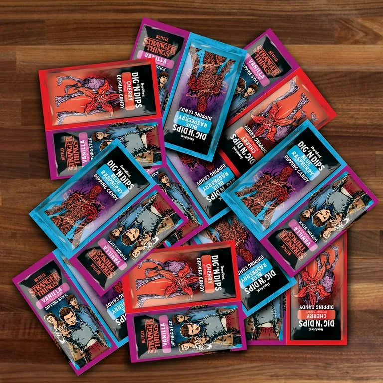 Stranger things dig n dips trick or treat candy