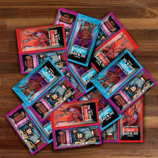 Stranger things dig n dips trick or treat candy