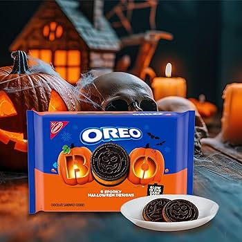 Oreo orange cream chocolate sandwich flavor creme