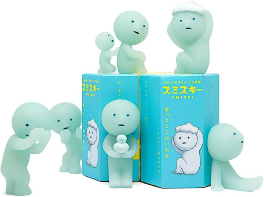 Smiski glow in the dark bath blind box