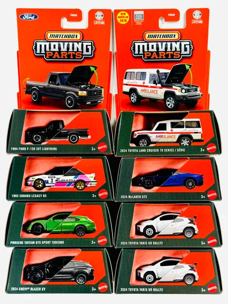 Matchbox 2026 Moving Parts Mix 5 Factory Sealed Case N